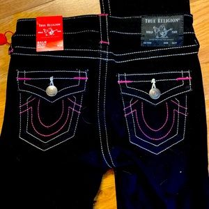 True Religion Billie Slim straight NWT size 25